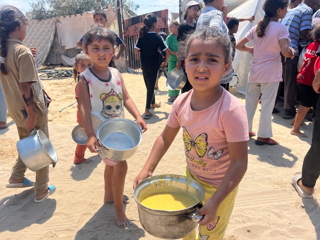 Hunger intensifies in Gaza as inflation continues to soar and fly-invested flour is cut with&nbsp;gypsum